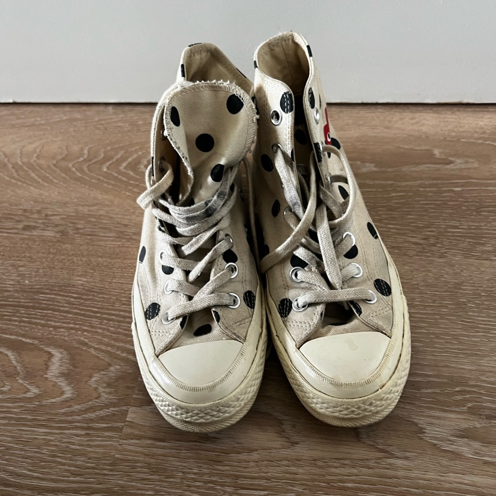 CDG converse high top